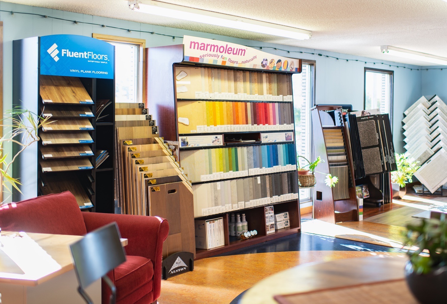 Underfoot Floors - Our Showroom